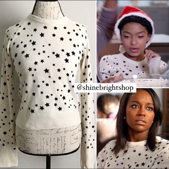 RARE Cashmere Sweater ASO Lucy Hale as Aria Montgomery - Picture 3 of 11